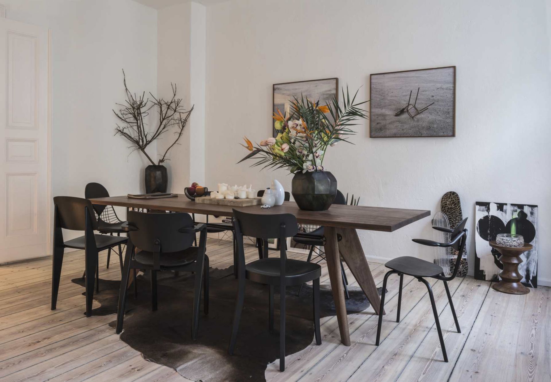 Table S.A.M Bois Tisch B 90 x L 240 cm Vitra