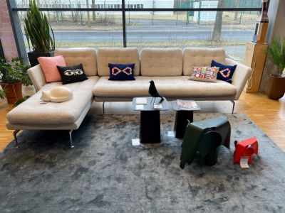Suita Sofa 3 Sitzer offen mit Suita Chaise Longue klein Vitra AUSSTELLUNGSSTÜCK
