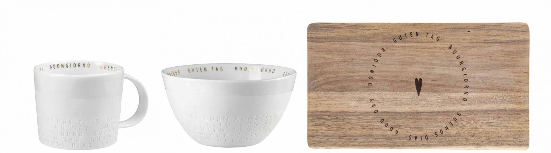 Guten Appetit 3-er Set Räder
