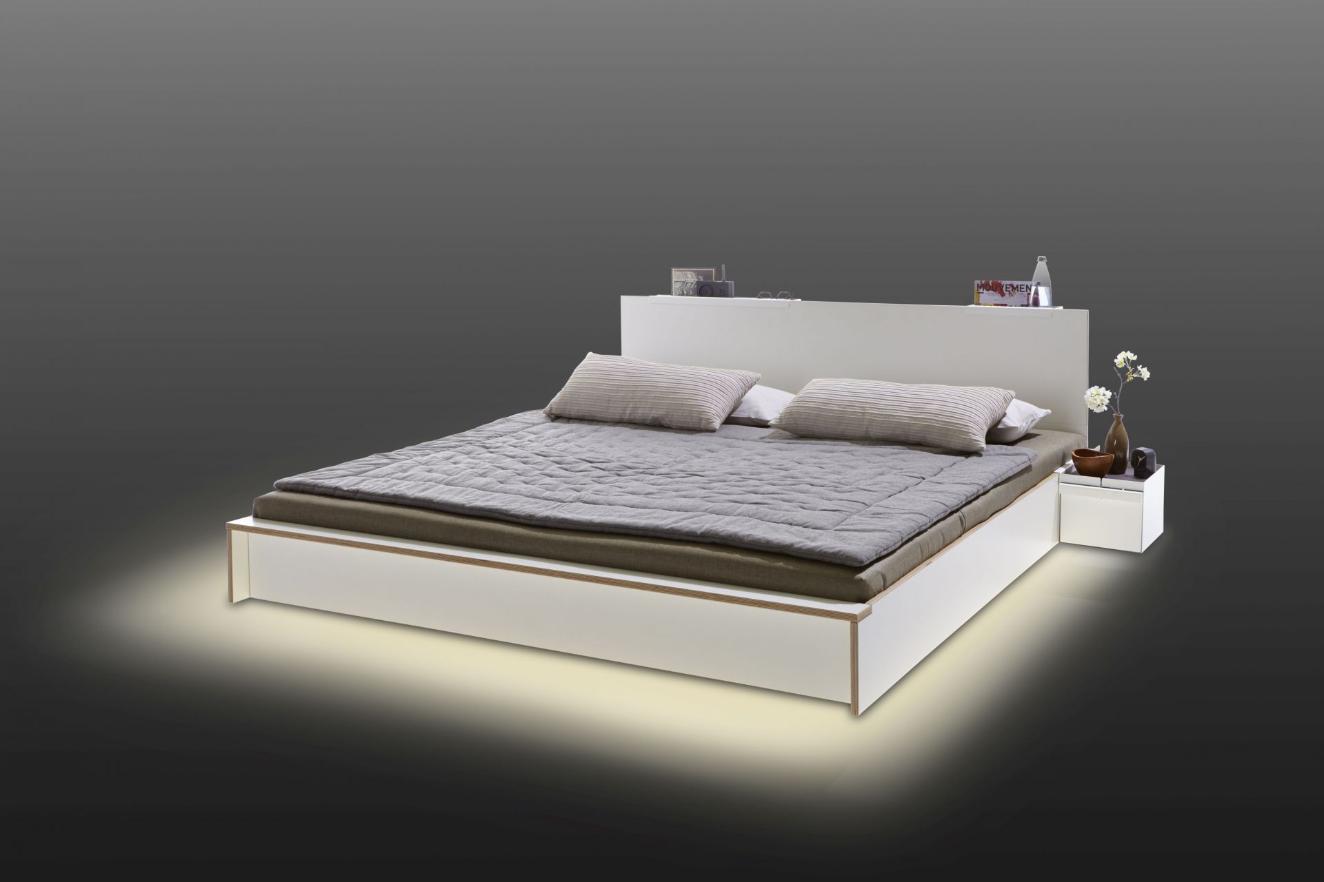 LED Beleuchtung für Flai Bett Müller Möbelwerkstätten