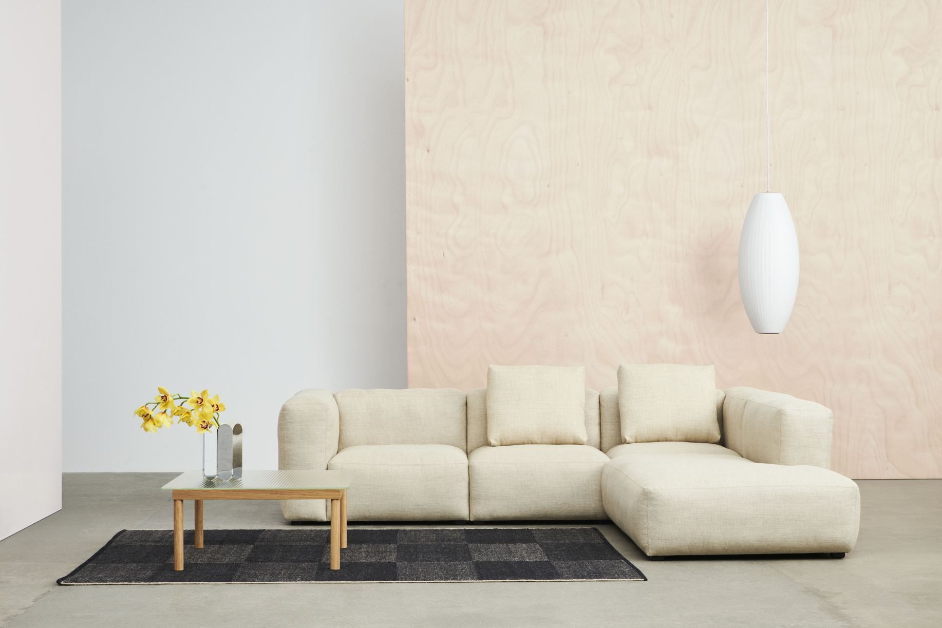 Mags Soft Sofa Corner Combination 2 Armlehne links Hay 