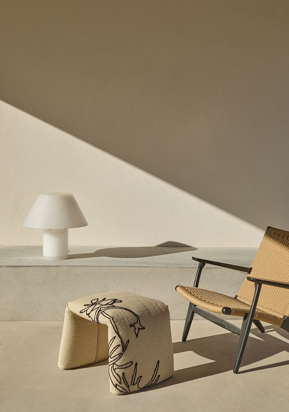 Folded Flower Bench Bank Nanimarquina 