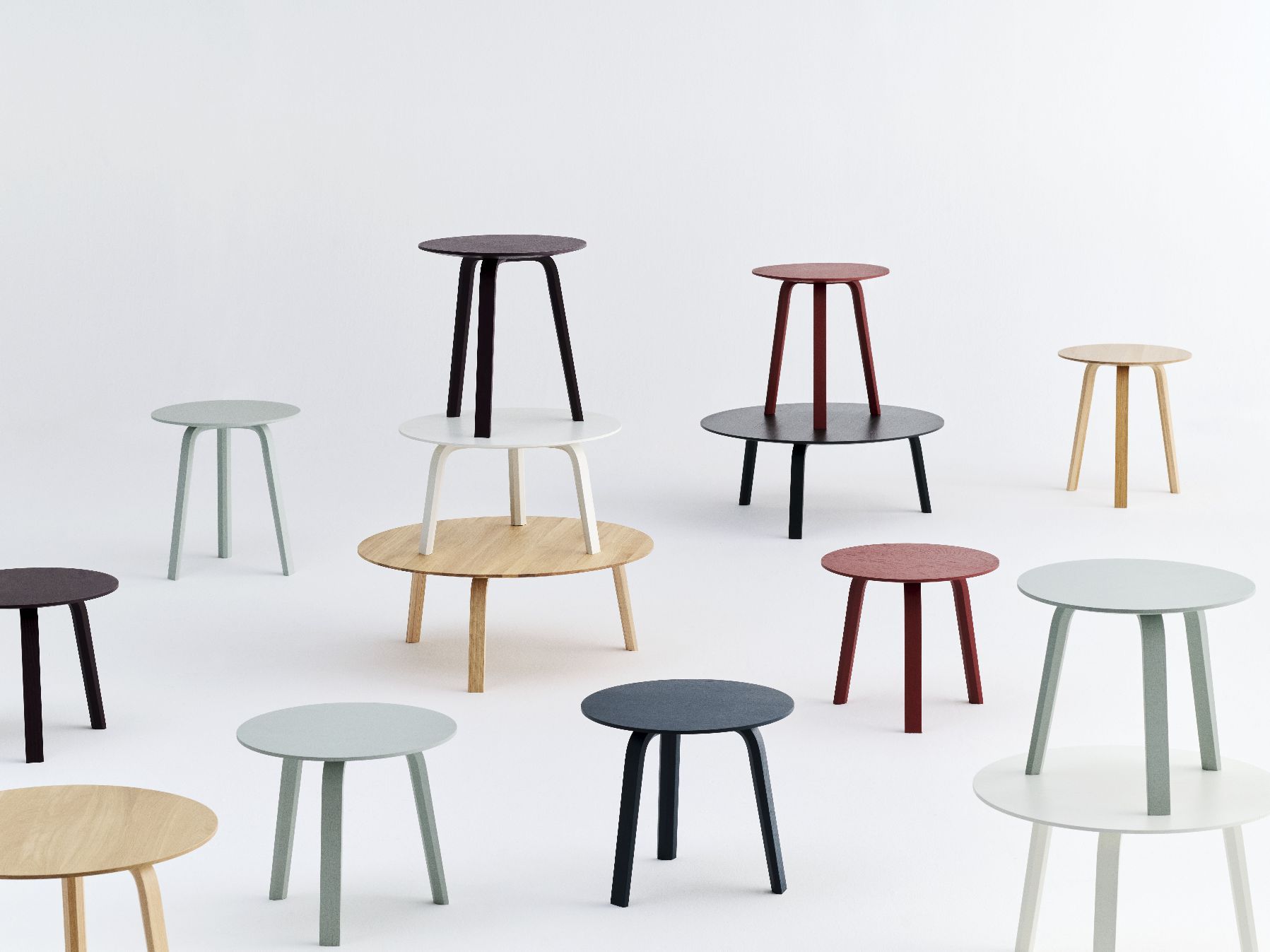 Bella Coffee Table Beistelltisch Ø 60 x H 32 cm Hay