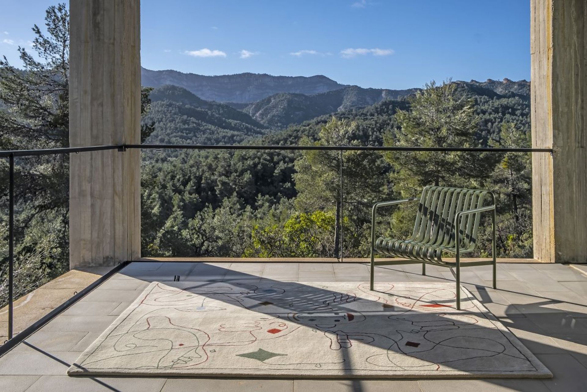 Silhouette Outdoor Teppich Nanimarquina