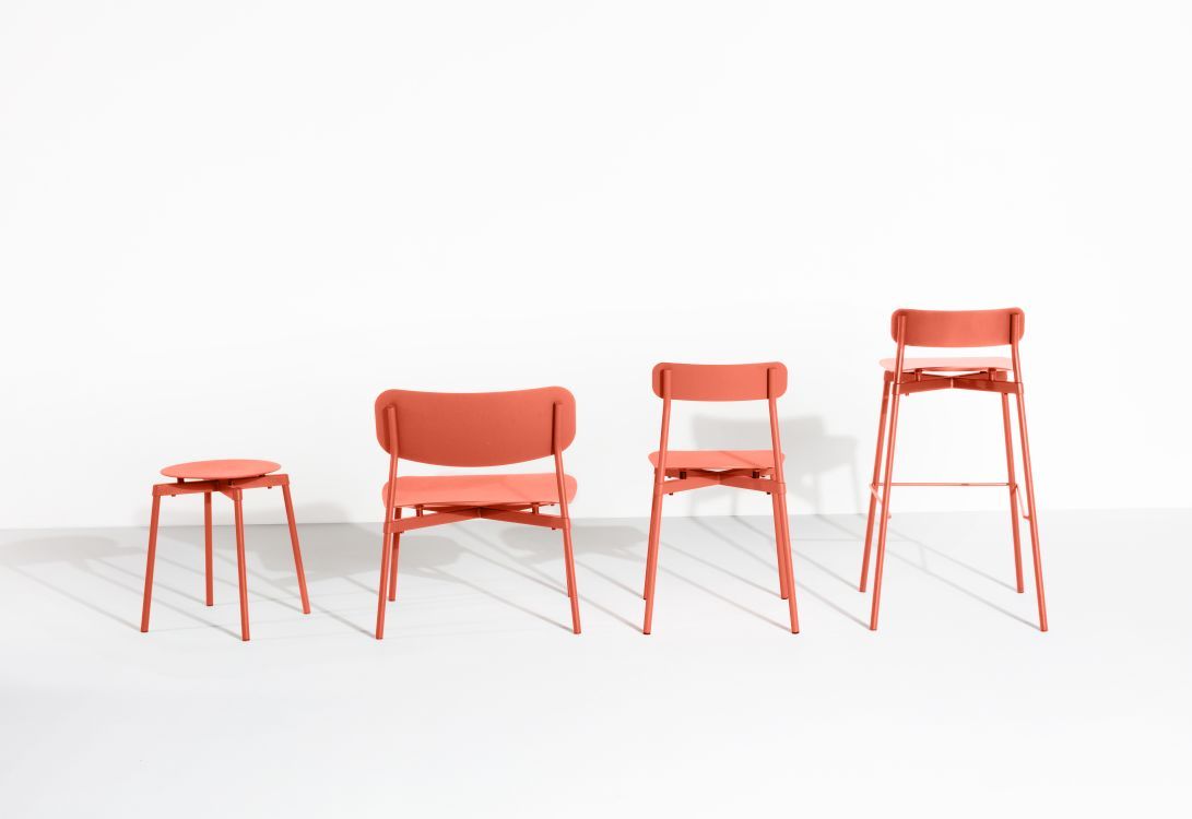Fromme Lounge Chair Sessel Petite Friture Coral Fromme Lounge Chair Sessel Petite Friture Coral
