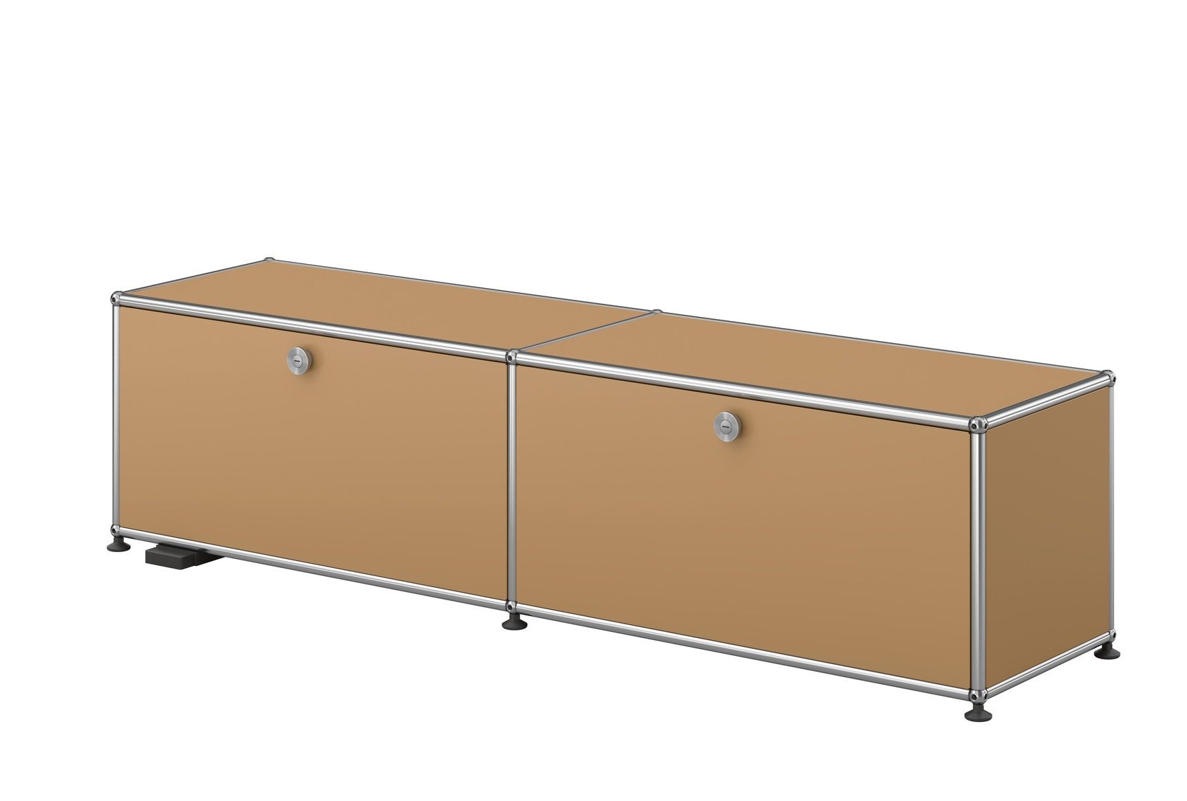 USM Haller E TV/Hi-Fi-Möbel mit dimmbarem Licht Beige - QUICK SHIP 