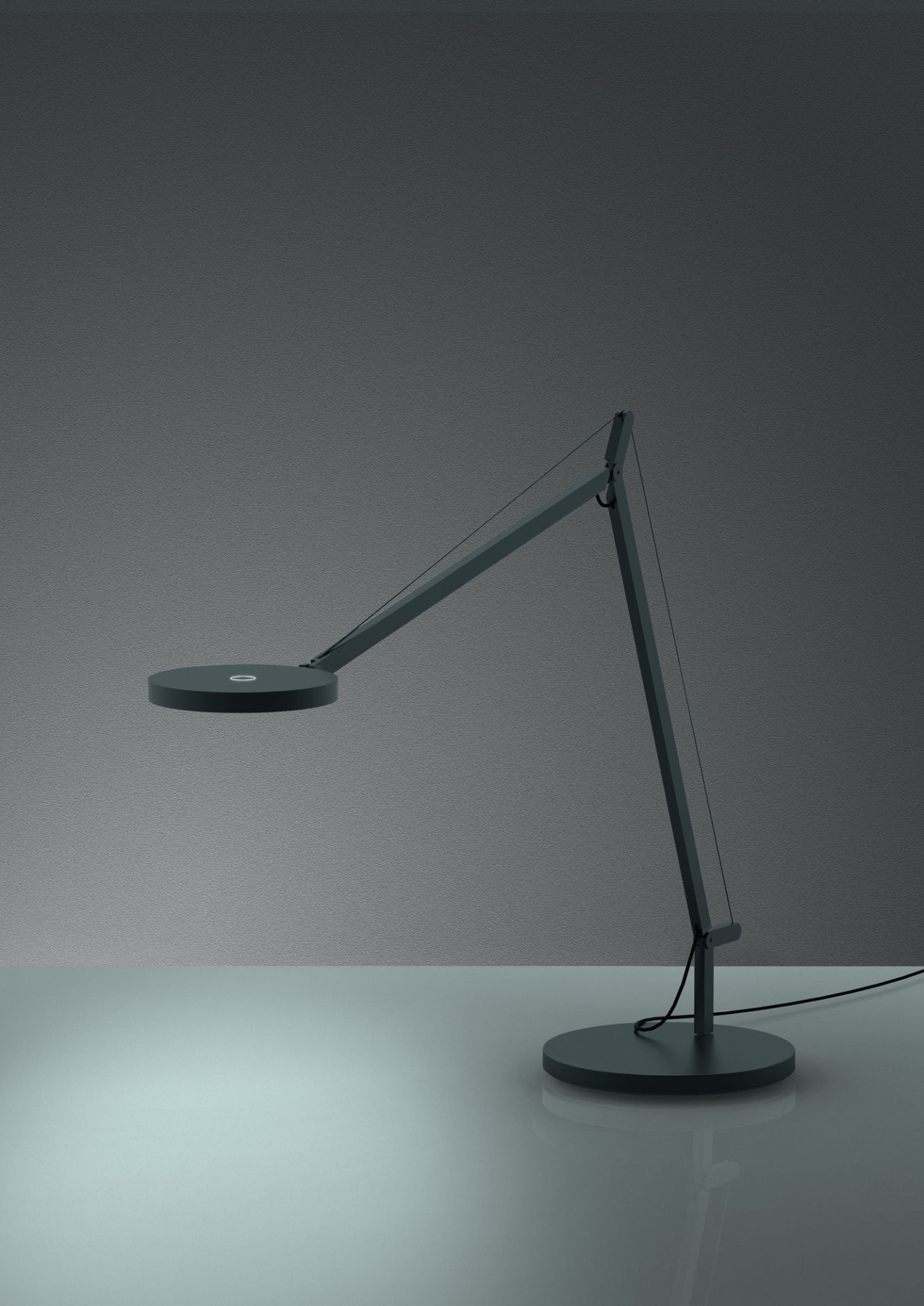 Demetra Table Tischleuchte Body (Teil 2 von 2) Anthrazitgrau 2700K Artemide EINZELSTÜCK