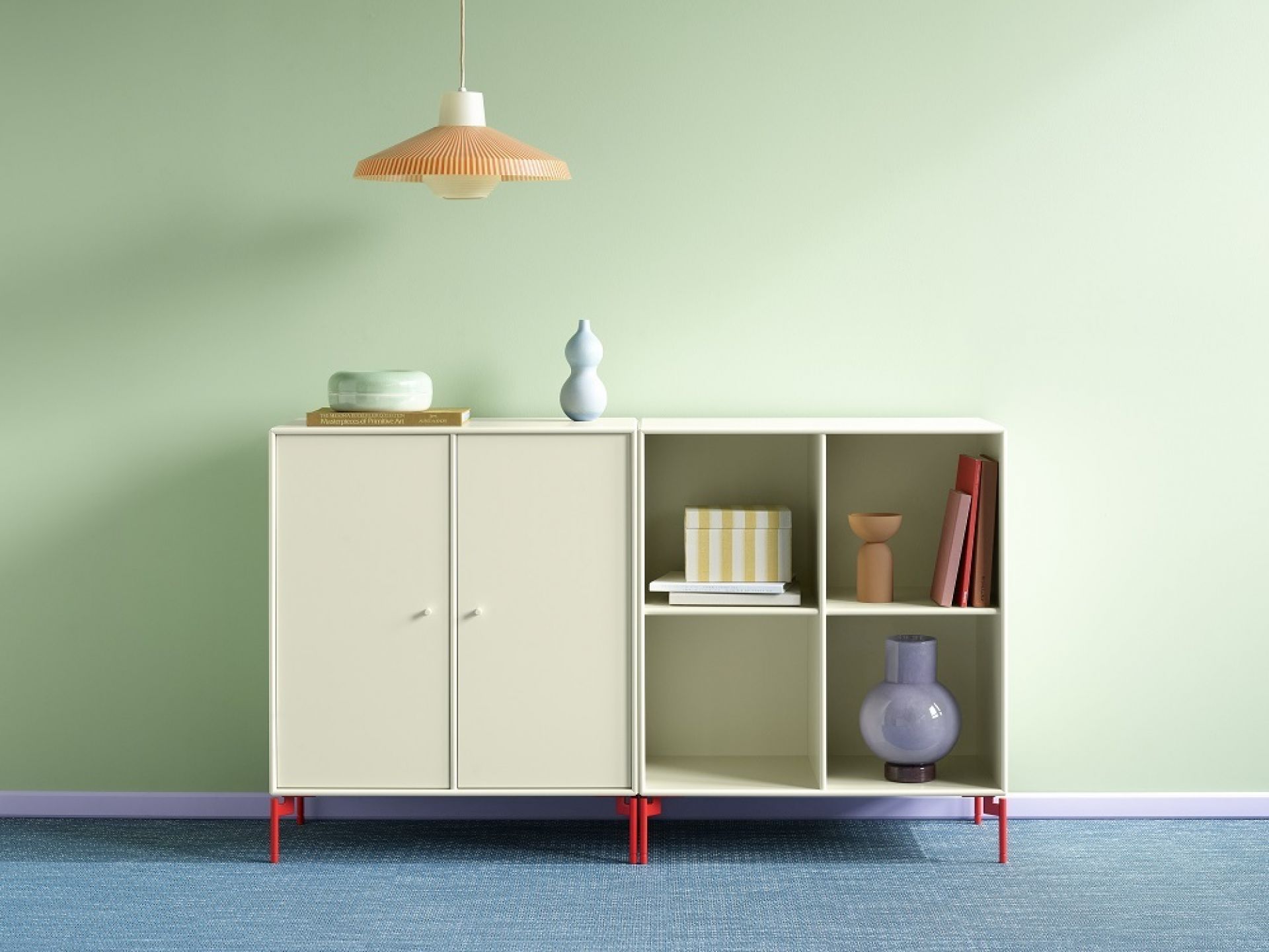 Pair Sideboard B Montana New White Snow