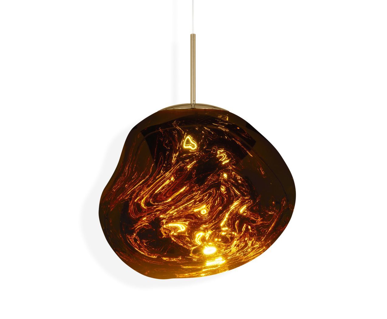 Melt LED Hängeleuchte Ø 50 cm / GOLD Tom Dixon EINZELSTÜCK