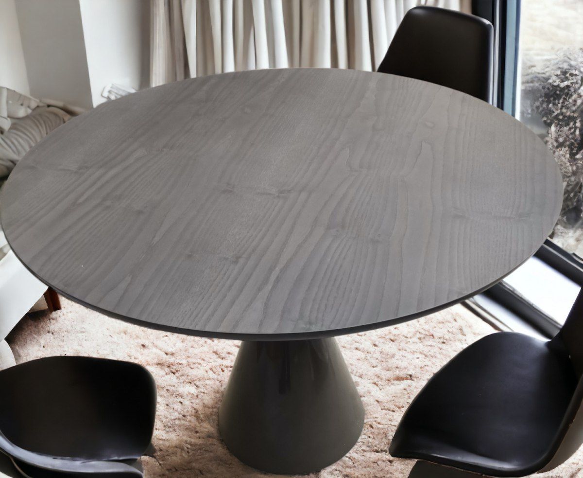 Pion Esstisch Rund Ø 100 x H 74 cm / ANTHRAZIT Sancal EINZELSTÜCK 