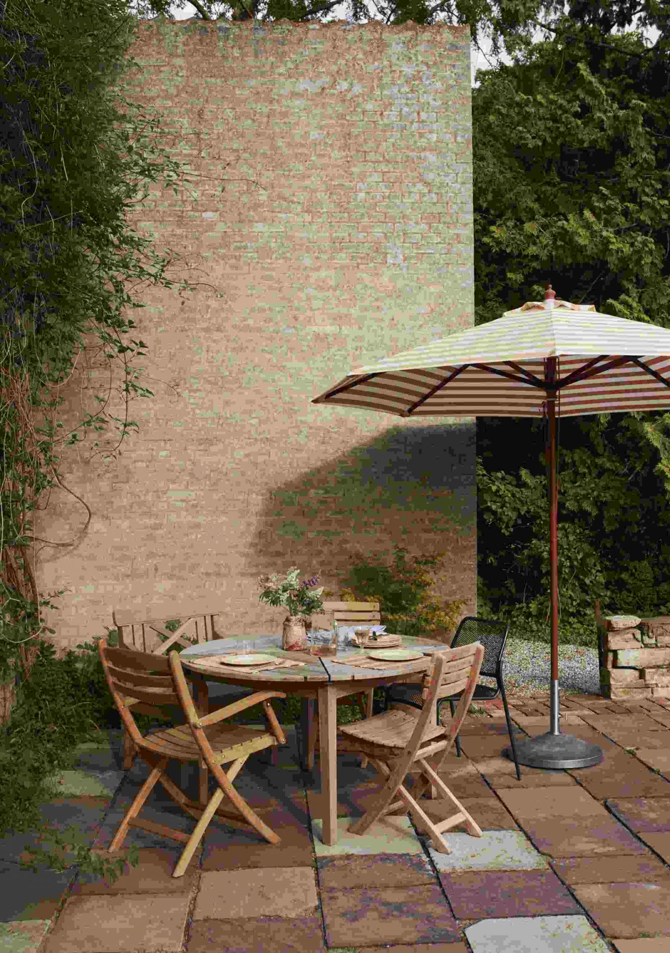 Drachmann Table Tisch Ø 126 cm Outdoor Skagerak by Fritz Hansen