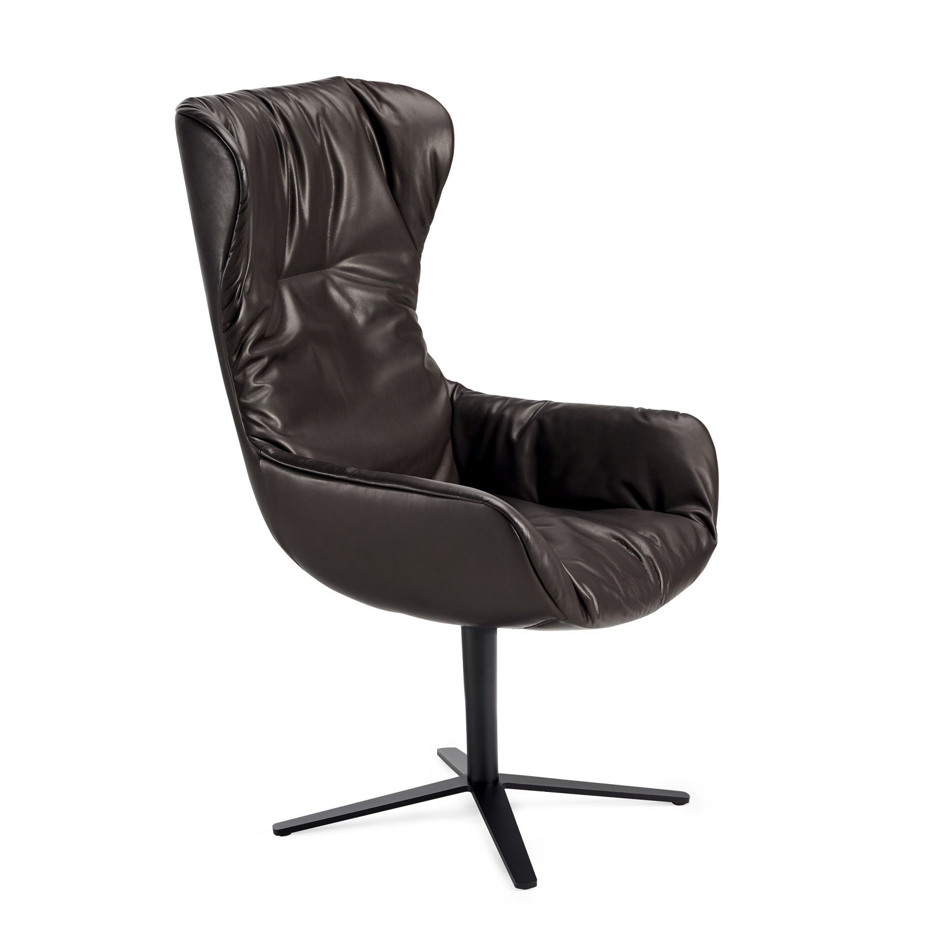 Leya Grand Wingback Stuhl Freifrau Manufaktur