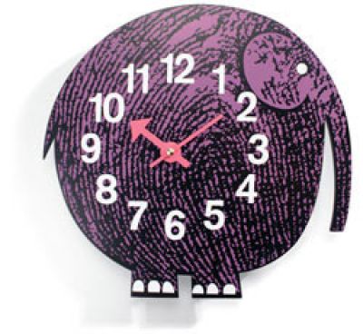 Elihu the Elephant Zoo Timers Wanduhr Vitra