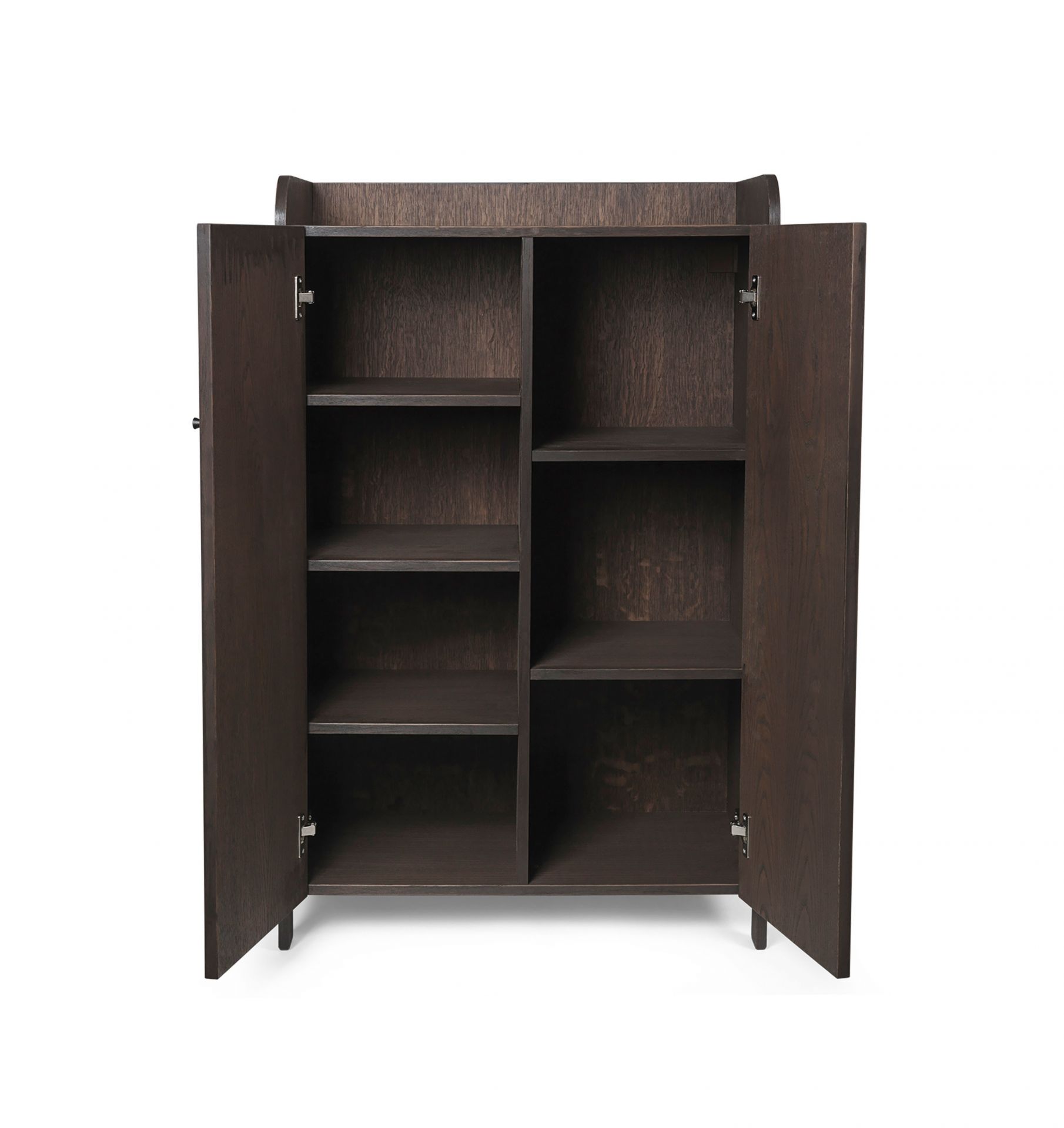 Sill Schrank niedrig dunkel gebeizte Eiche Ferm Living