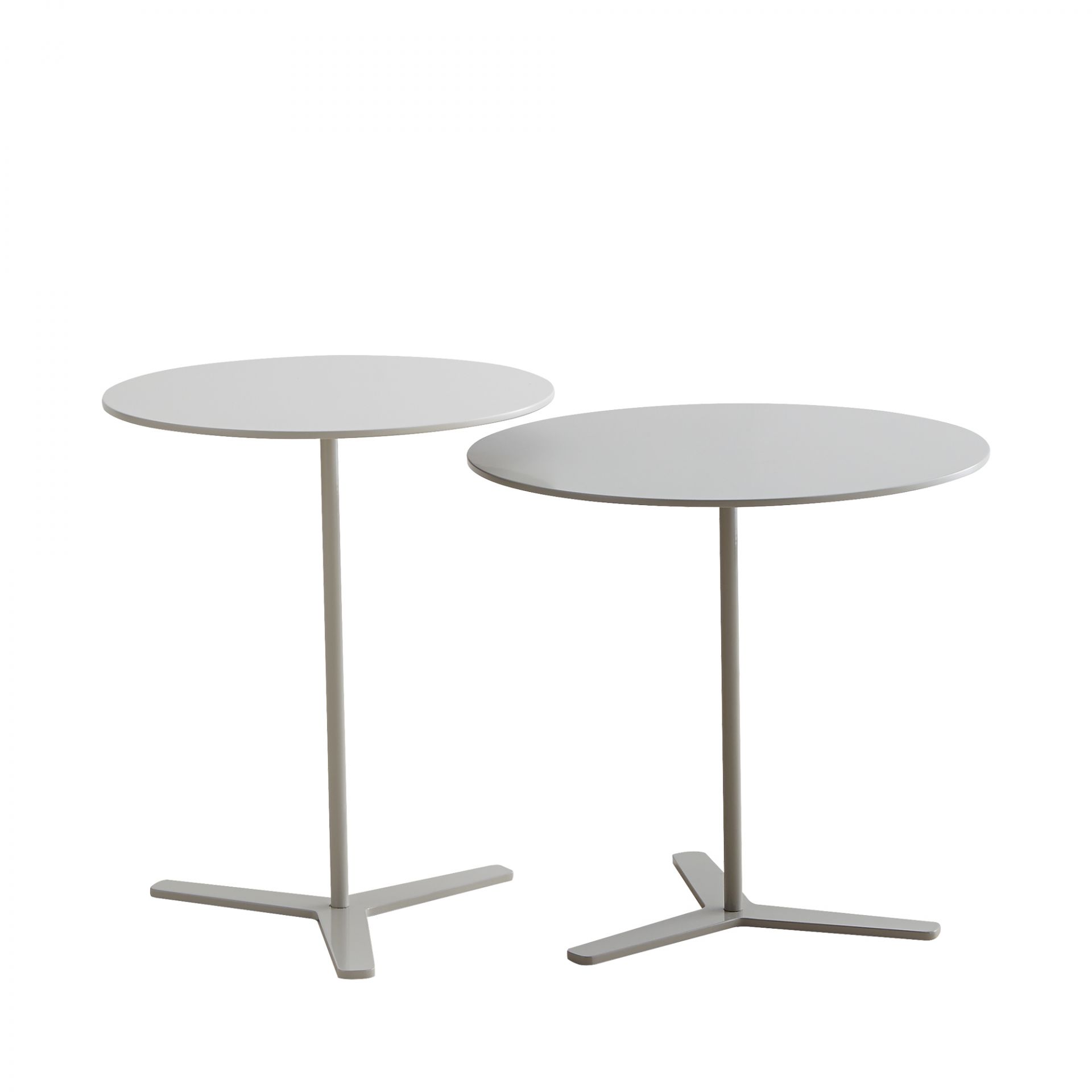 Tre Beistelltisch Mox Ø45 x H47 cm seidengrau
