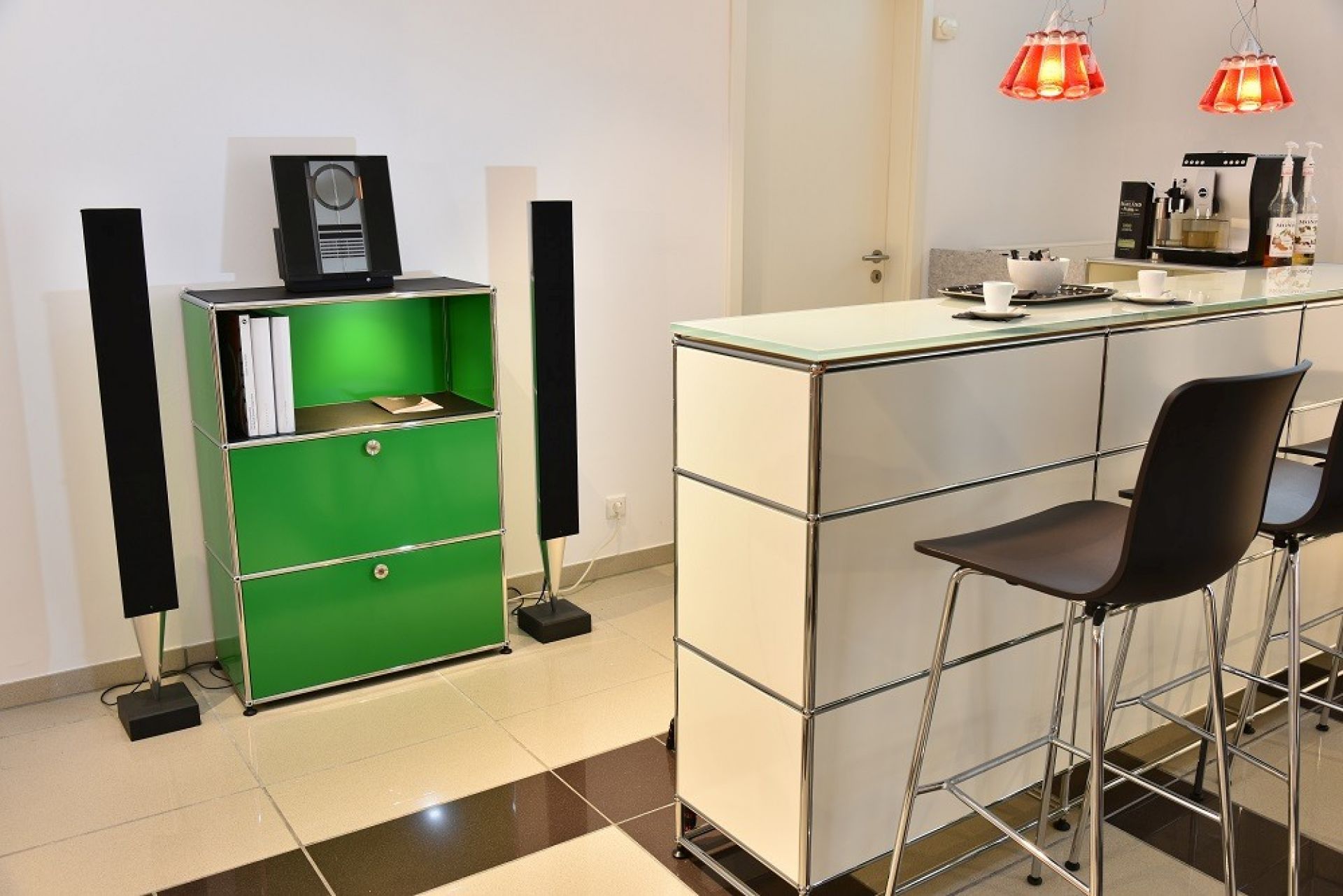 Lederauflage für USM Sideboard 50x35 cm Leather on Top