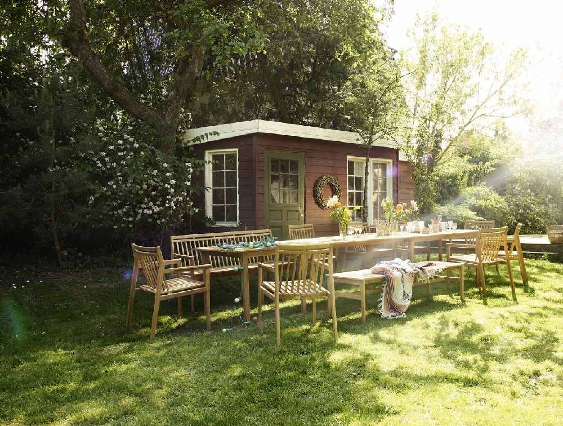 M2 Sammen Garden table Outdoor Tisch FDB Møbler