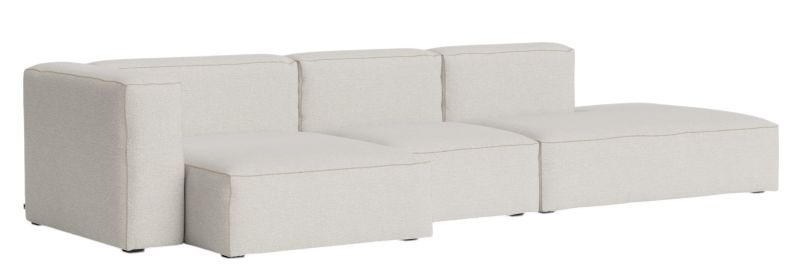 Mags Soft Sofa 3-Sitzer Combination 4 mit Armlehne links Hay 