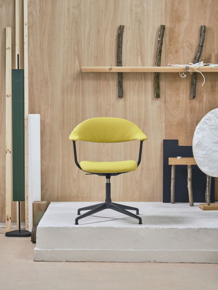 Mynt Rücken und Sitz Kunststoff Bürodrehstuhl Vitra