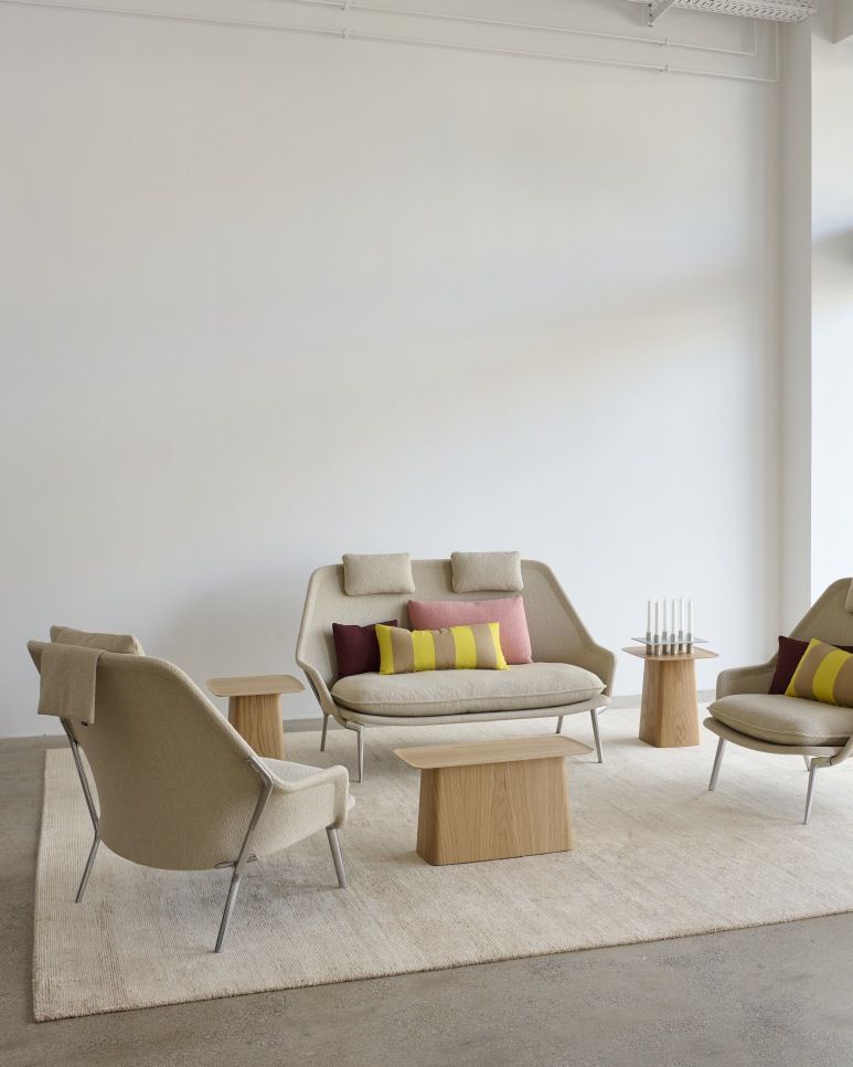 Slow Chair Sessel Stoff Vitra 