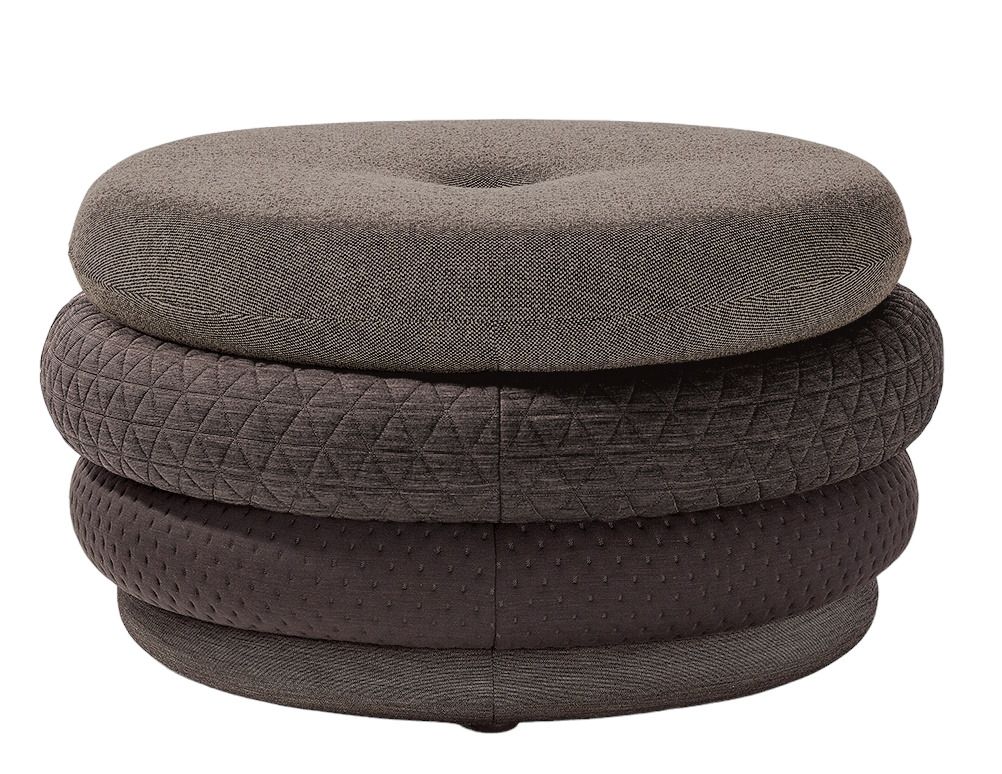 Fat Tom Pouf Lounge - Hocker ohne Beine Richard Lampert Braun