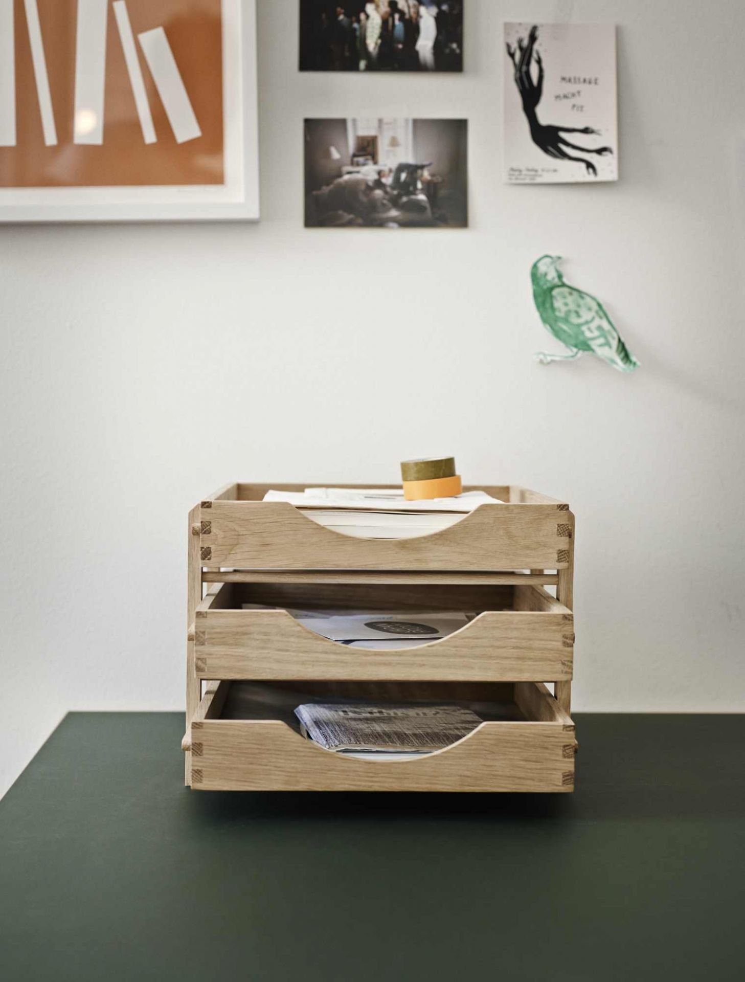 Dania Letter Tray Briefablage Skagerak by Fritz Hansen EINZELSTÜCK