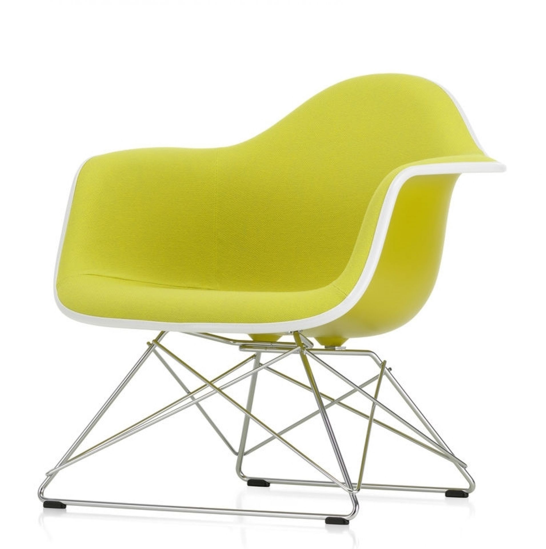 Eames Plastic Arm Chair LAR Stuhl Vollgepolstert Vitra