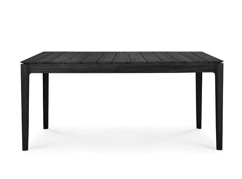 Bok Outdoor Esstisch Teak Schwarz Lackiert Ethnicraft