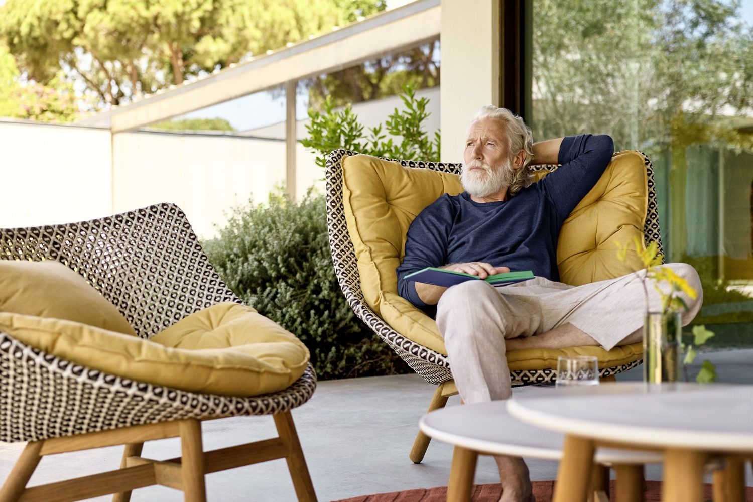 Mbrace Outdoor Wing chair Hochlehner Dedon