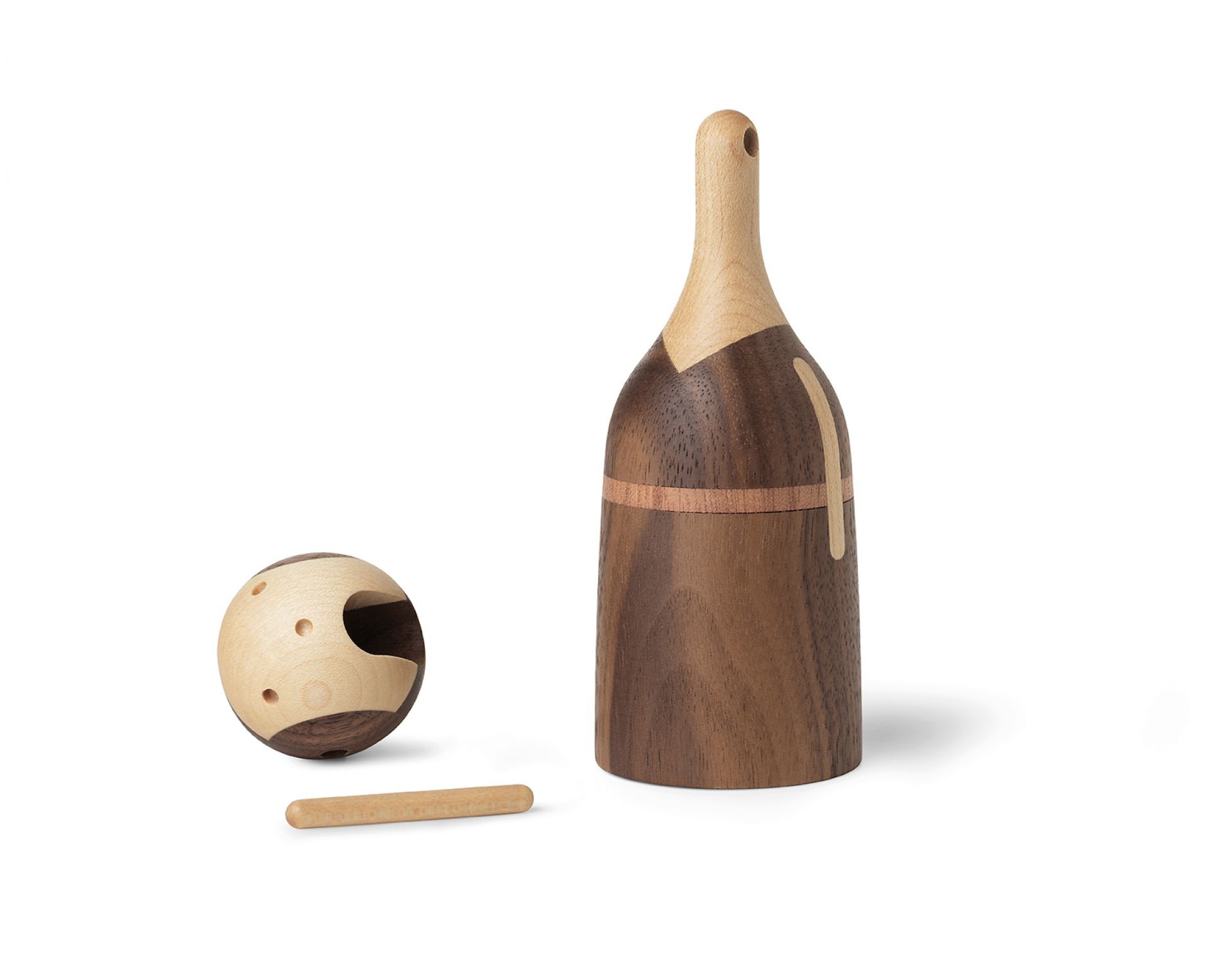 Kin Holzfigur Baby Architectmade EINZELSTÜCK