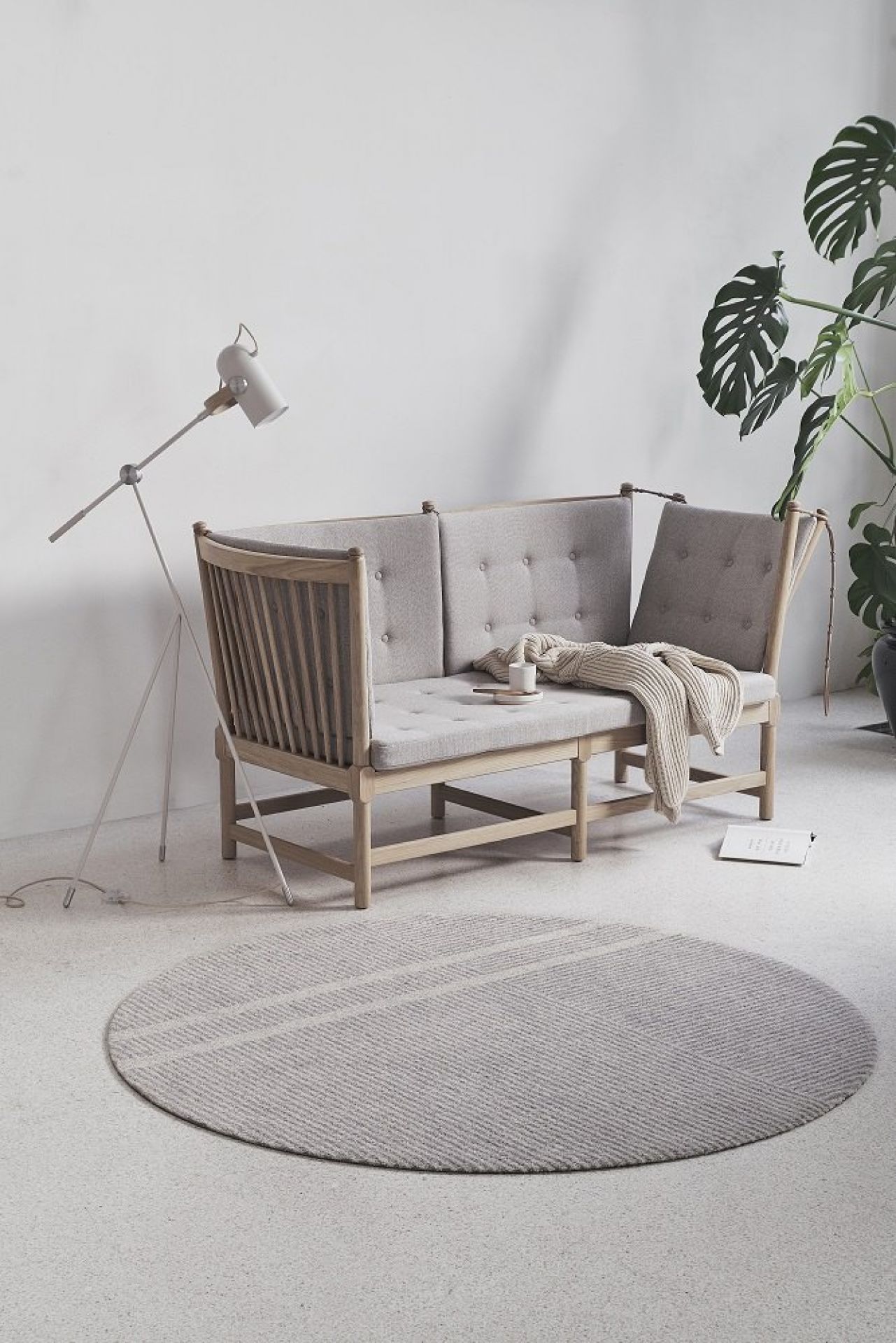 Løype Indoor / Outdoor Fußmatte B 60 x T 85 cm / BREEZY BEIGE Heymat EINZELSTÜCK