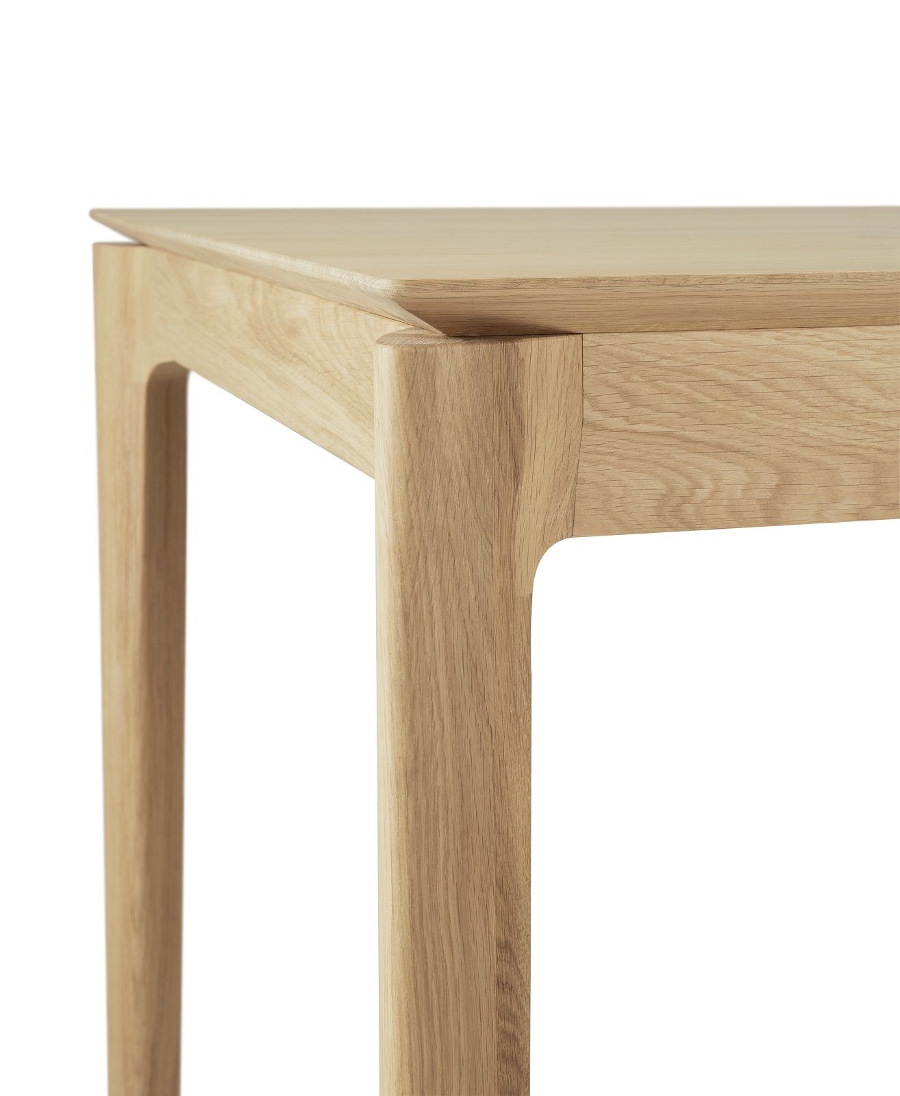 Bok ausziehbarer Tisch Eiche rechteckig Breite 120/180 cm Ethnicraft