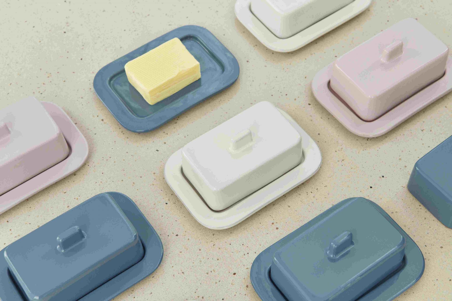 Barro Butter Dish Butterdose Hay