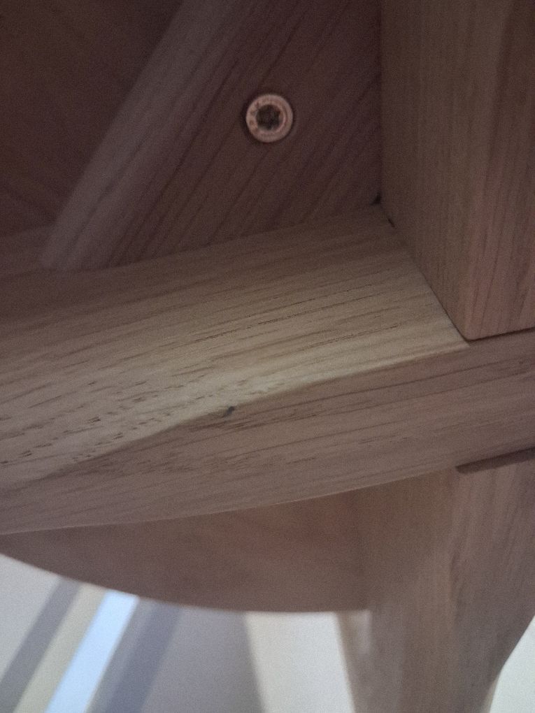 Slab Side Chair Eiche natur Tom Dixon MÄNGELEXEMPLAR