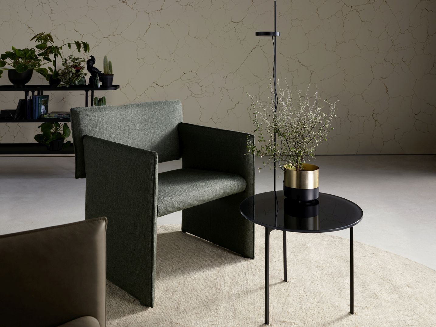 Noto Sessel mit Wangen Cor