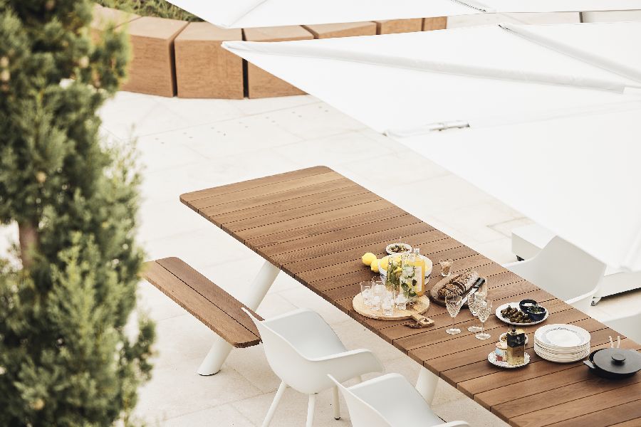 Panigiri Combo Tisch-und Bank Kombi Outdoor Extremis