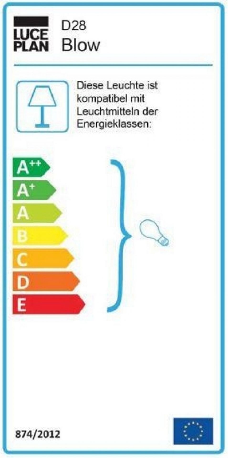 Blow D28 Deckenleuchte und Ventilator Luceplan