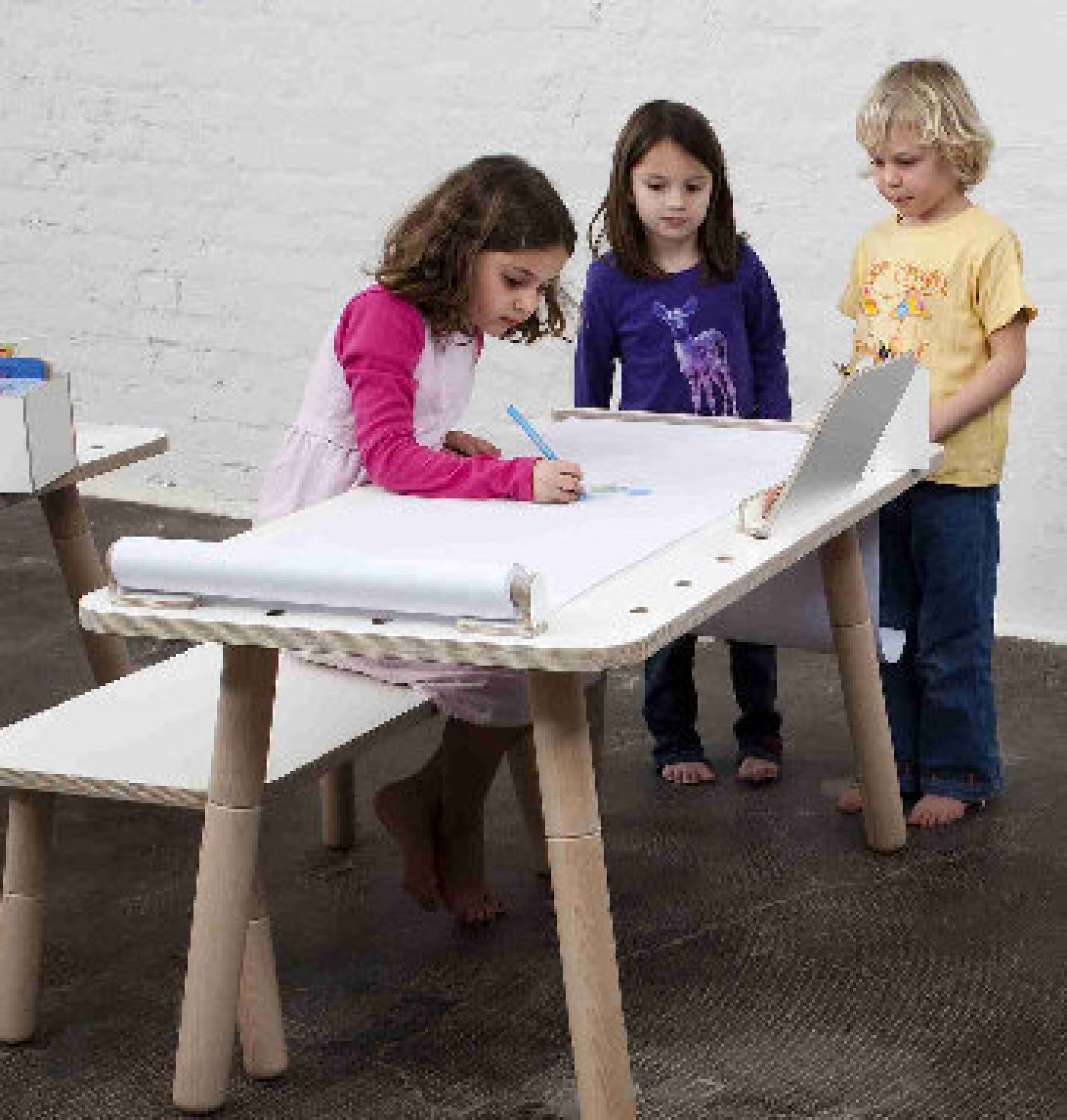 Growing Table Führung und Abreißschiene für Kindertisch Pure Position