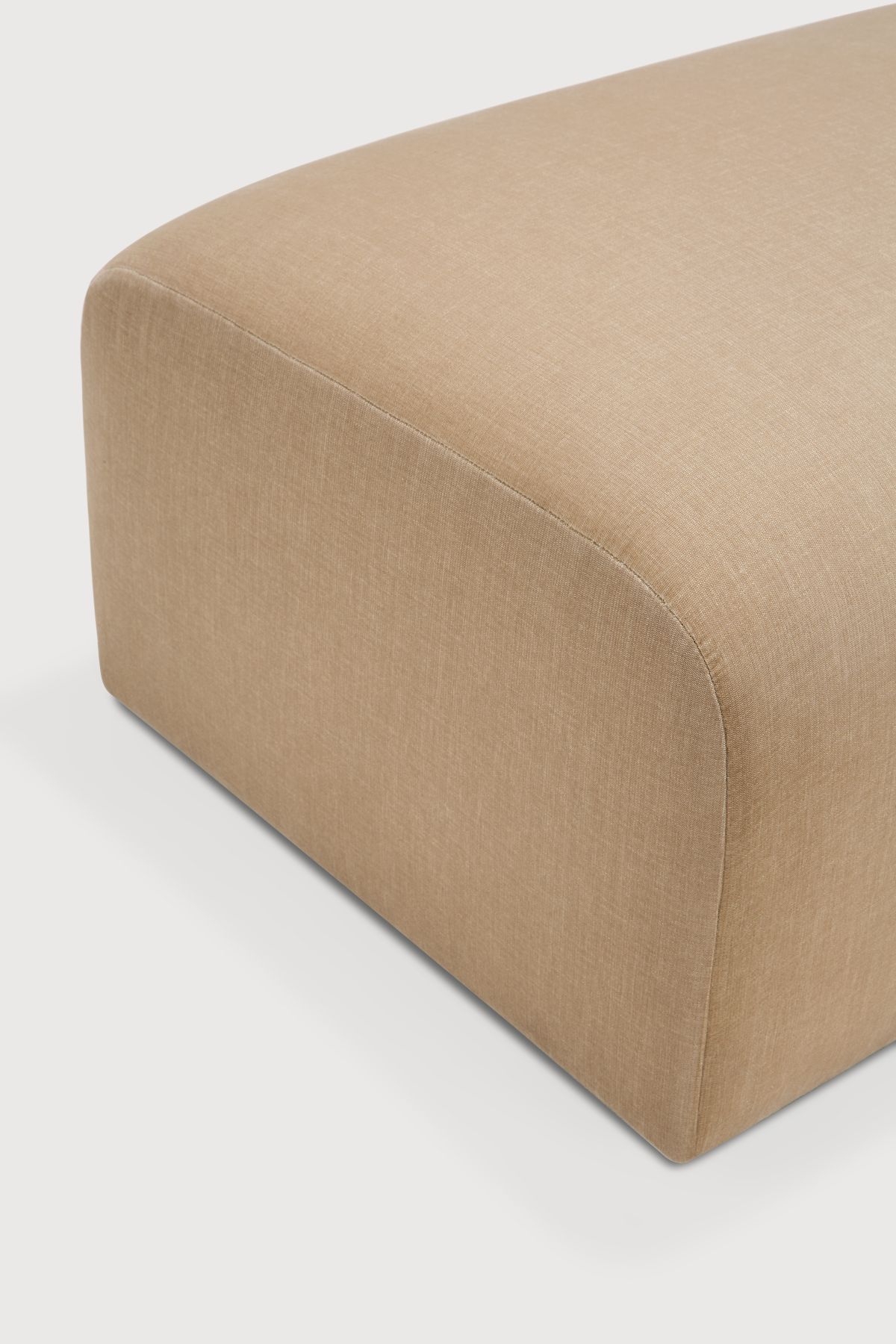 Bulky Polsterhocker Light Sepia Ethnicraft