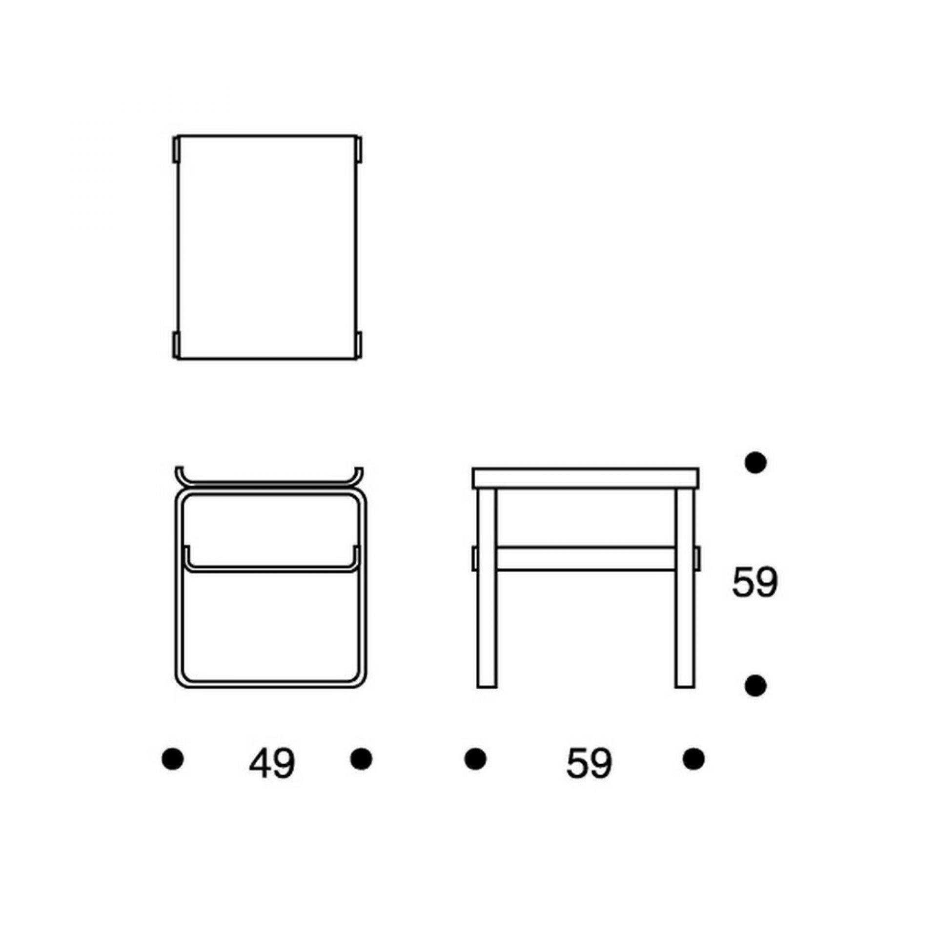 915 Beistelltisch Artek