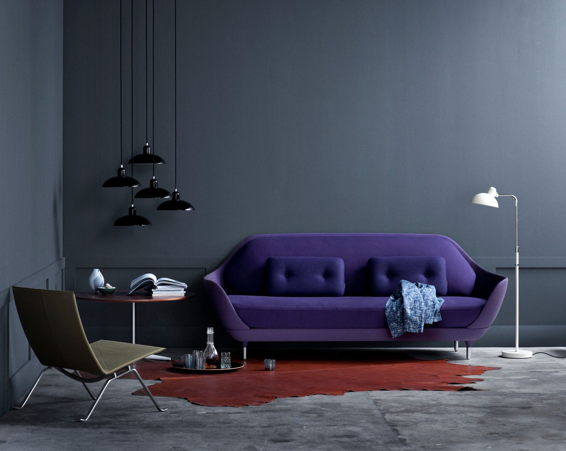 6580 F Luxus Stehleuchte KAISER idell Fritz Hansen
