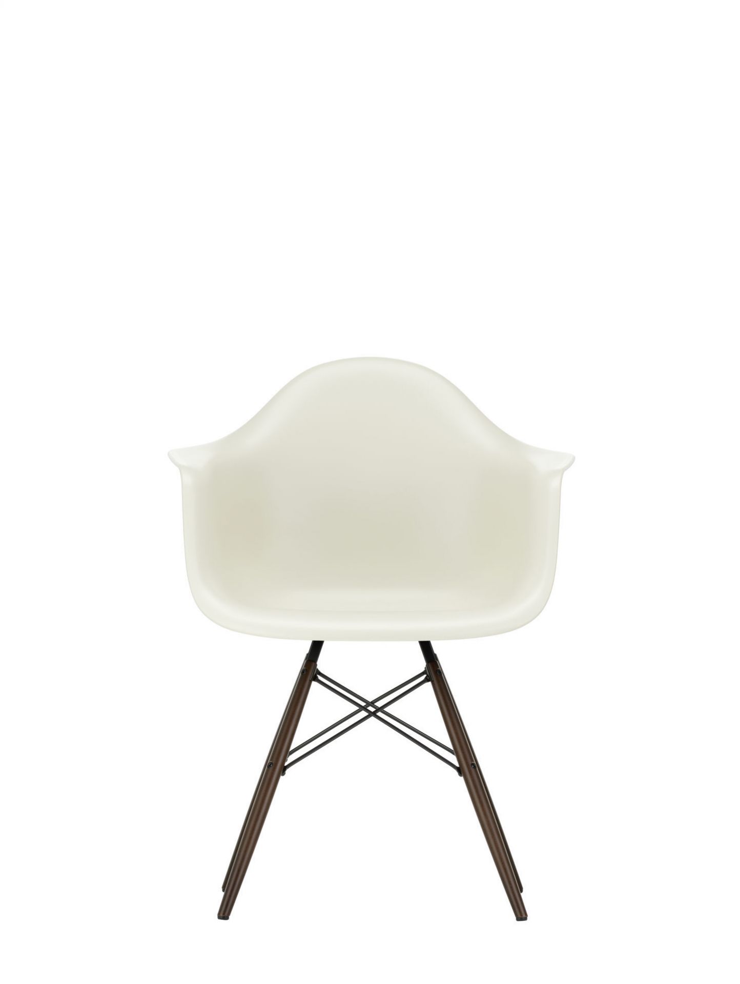 Vitra Eames Plastic Arm Chair DAW Stuhl Vitra Esche - Meerblau