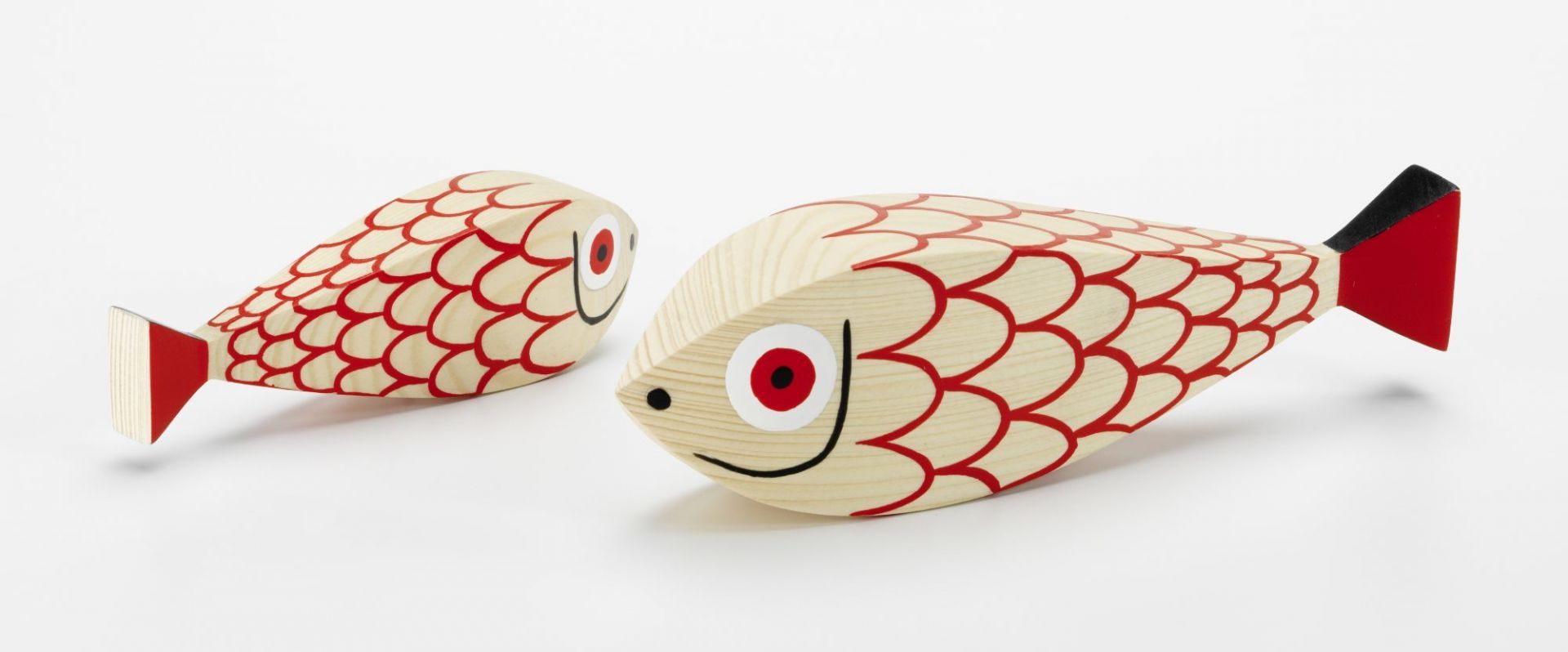 Wooden Dolls Mother Fish & Child 2er set Vitra