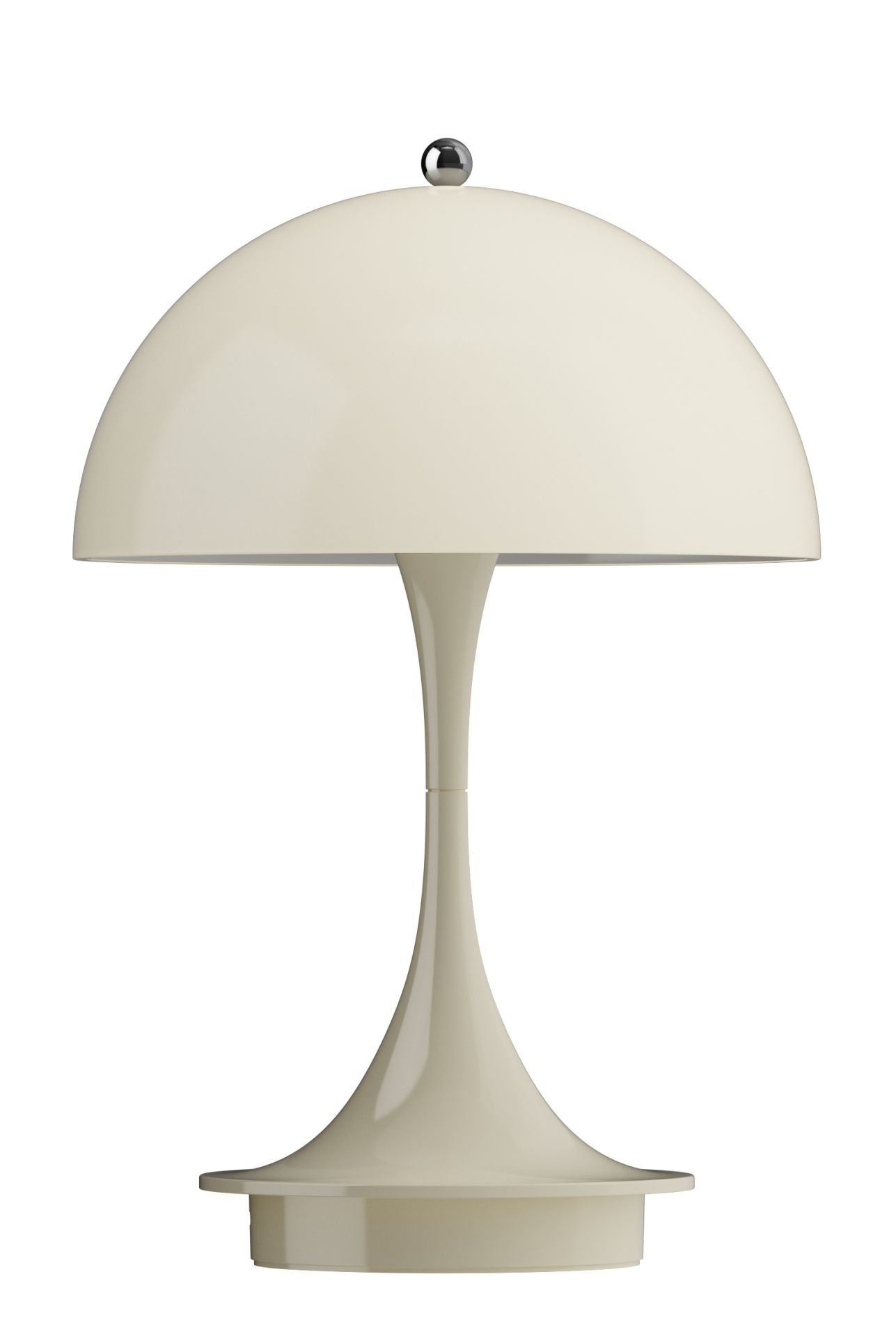 Panthella 160 Portable V3 Akku LED-Tischleuchte Indoor/Outdoor Louis Poulsen Opal beige