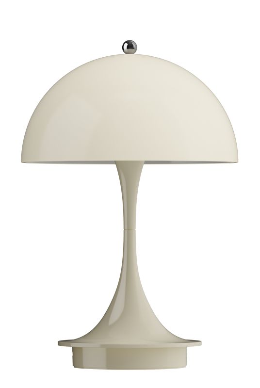 Panthella 160 Portable V3 Akku LED-Tischleuchte Indoor/Outdoor Louis Poulsen Opal beige