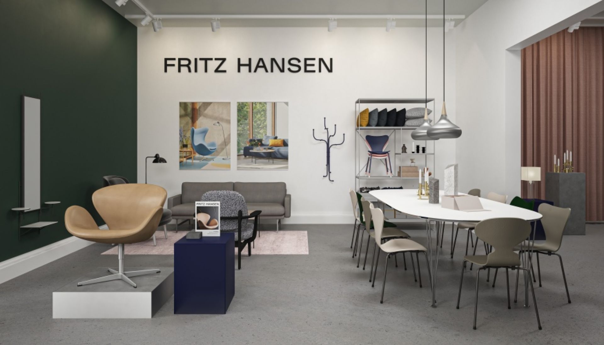 Orient Pendelleuchte SILBER Fritz Hansen EINZELSTÜCK