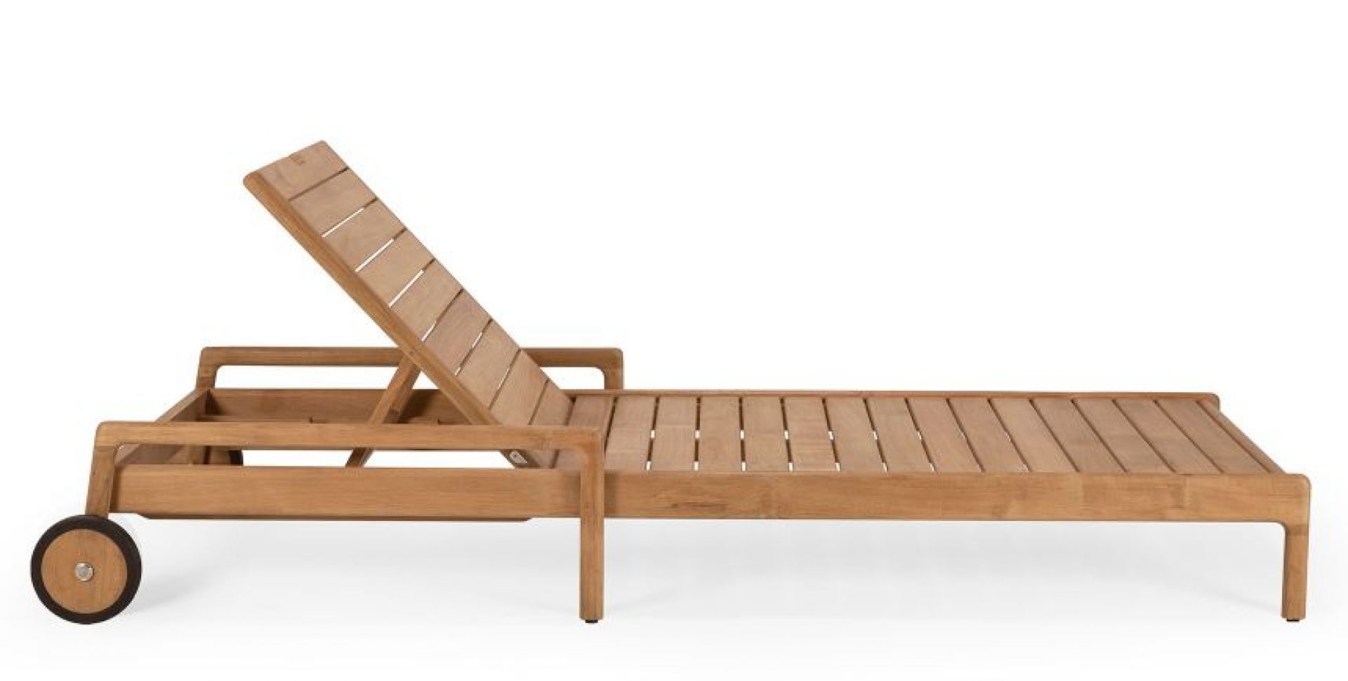 Jack Outdoor verstellbare Liege Teak Ethnicraft