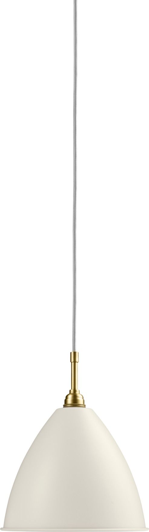 Bestlite BL 9 M Pendelleuchte Weiß / Messing Gubi Bestlite BL 9 M Pendelleuchte Weiß / Messing Gubi