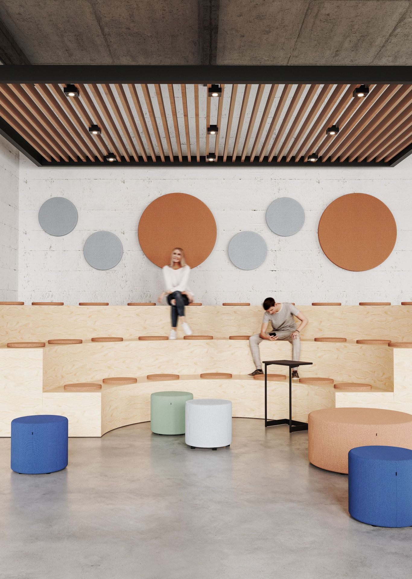 point POP 450 Pouf Sitzhocker Bejot