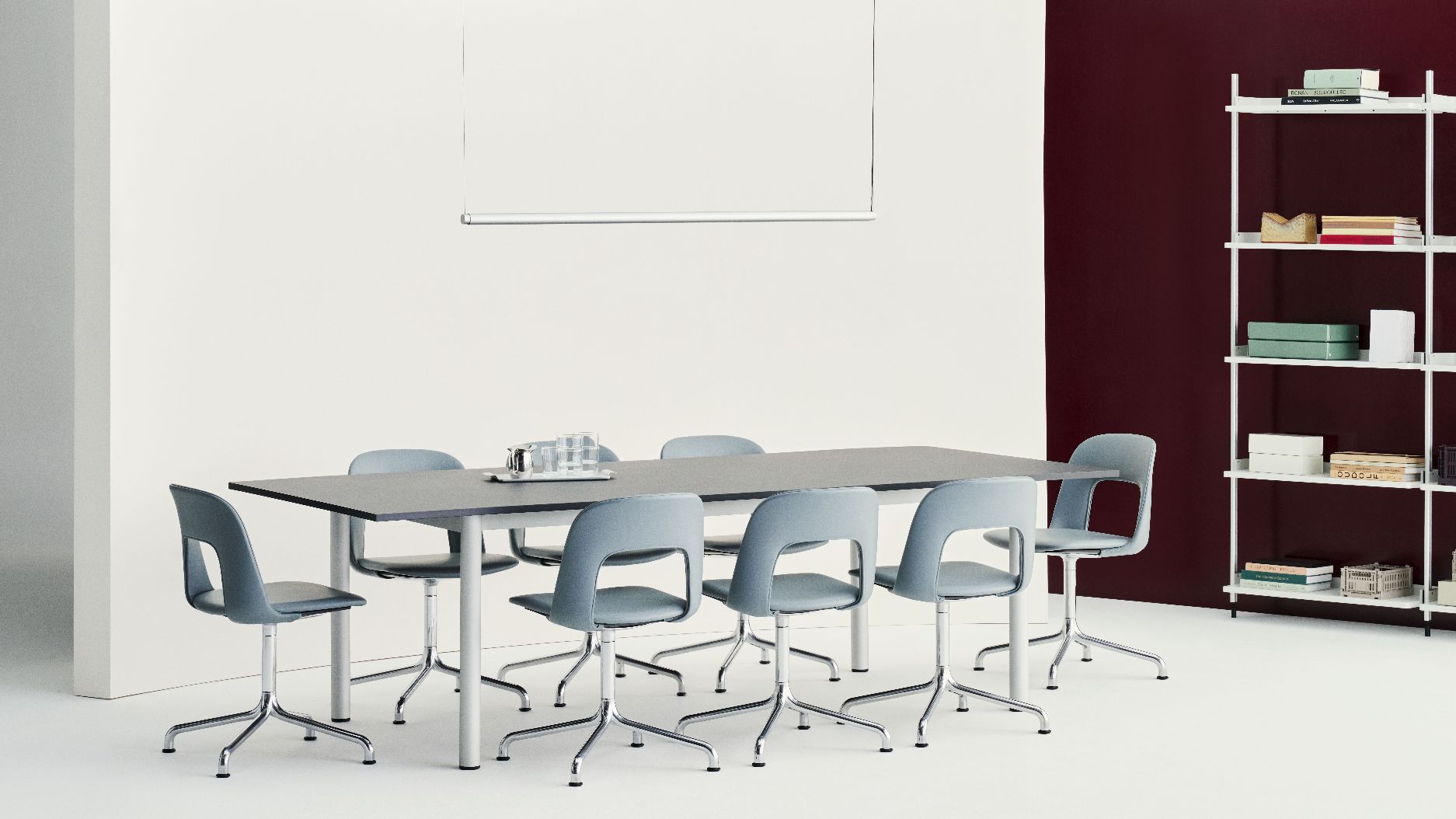 Layout Side Chair 154 4-Stern Drehstuhl Hay